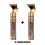 Imagem de 2 Maquininhas Dragon Retro Ultra Afiado Barba Profissional Gold