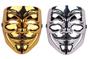 Imagem de 2 Mascaras V De Vingança Anonymous Halloween Festa Fantasia