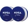 Imagem de 2 Nivea Creme Facial Hidratante Lata 145g Azul Importada