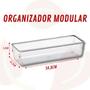 Imagem de 2 Organizador Transparente Gaveta Multiuso Modular Armário