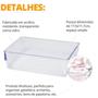 Imagem de 2 Organizadores Gavetas Multiuso Acrílico 11,5X17,5Cm