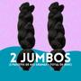 Imagem de  2 Pacotes Cabelo Jumbão Jumbo Double Triple Braid 6x Tranças