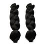 Imagem de  2 Pacotes Cabelo Jumbão Jumbo Double Triple Braid 6x Tranças