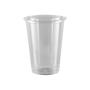 Imagem de 2 Pacotes de Copo 400ml Liso Translúcido Strong ABNT 2002 Copaza com 50 unidades