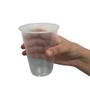 Imagem de 2 Pacotes de Copo 400ml Liso Translúcido Strong ABNT 2002 Copaza com 50 unidades