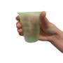Imagem de 2 Pacotes de Copo de 180ml Biodegradável Translúcido Cristalcopo com 100 unidades