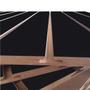 Imagem de 2 Paineis Canaletado Preto - 0,91 x 0,91 + 100 Gancho 10cm + Canaletas VERDES