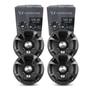 Imagem de 2 Pares Alto Falante MidBass Hurricane Pro MB 6K 700W 4 OHMS