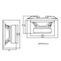 Imagem de 2 Pares Alto Falante MidBass Hurricane Pro MB 8K 800W 8 OHMS