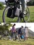 Imagem de 2 pcs Bolsa Garfo Bike Prova D'água Engate Rápido 6 Litros