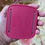 Imagem de 2 Porta Cotonetes Acessórios Para viagem Rosa com Elástico Interno Portátil Crippa