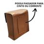 Imagem de 2 Porta Oculos Marrom Case Estojo Óculos Leitura Multi Uso