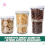 Imagem de 2 Pote Retrátil com Vedação Vácuo 550ml + Aumenta p/ 1050ml