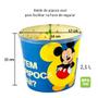 Imagem de 2 Potes para Pipoca Infantil do Mickey Balde Original 2 Litros