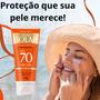 Imagem de 2 Protetor Solar Facial com Vitamina E 70 FPS UVA/UVB