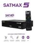 Imagem de 2 Receptores Digitais Fullhd Satmax 5 Banda C E Ku Etrs70