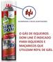 Imagem de 2 Refil Gas Para Recarga Isqueiro Maçarico Dom Line 300ml 5 Adaptadores