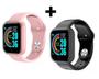 Imagem de 2 Relógios Smartwatch D20 Casal Original Envio Já