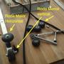 Imagem de 2 Rodas do Reformer 70mm + 4 Rolamentos- Equipamento de Pilates