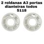 Imagem de 2 Roldana Audi A3, portas dianteiras, Para Máquina de Vidro Elétrico original Cód.5118