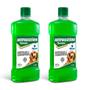 Imagem de 2 Shampoo Antiparasitário World Veterinária Antipulgas e Carrapatos para Cães