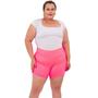 Imagem de 2 short feminino academia 3d plus size 