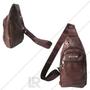 Imagem de 2 Shoulder bag pochete transversal marrom masculino