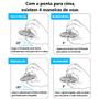 Imagem de 2 Spinner Voador Disco Voador Ovini Pião Eletrônico com Luz
