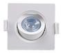 Imagem de 2 Spot Led Quadrado Direcional 5W Branco Frio 6500k Bivolt - Galaxy Led
