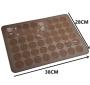 Imagem de 2 Tapete de Silicone Antiaderente c/ 48 Cavidades p/ Macaron