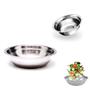 Imagem de 2 Tigelas Bowl em Inox 350ml Pote Sobremesas Pet Cozinha