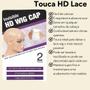 Imagem de 2 Touca HD Wig Cap transparente para Lace front Peruca Kit