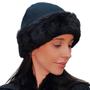 Imagem de 2 Toucas Gorro Feminino Pelúcia Inverno Região De Clima Frio