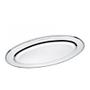 Imagem de 2 Travessa Inox Oval 20cm Classic 