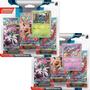 Imagem de 2 Triple Pack Pokémon Escarlate Violeta Fenda Paradoxal Sinistea e Pineco Cards Cartas 7896192336453