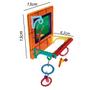 Imagem de 2 Unidades Brinquedo Multiplay Diversão c/ Poleiro e Espelho Bird Toy Playground - Passaros Diversos