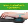 Imagem de 2 Unidades Mouse Pad Sortido Ergonômico Com Apoio de Pulso para escritório