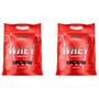 Imagem de 2 Whey Protein - Integral - Sabor Morango - 900g