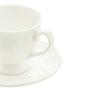 Imagem de 2 Xícaras Com Pires Porcelana Café New Bone Butterfly 100Ml