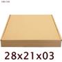 Imagem de 20 Caixas de Papelão Montável 28 x 21 x 03 para Envios Correios Sedex Ecommerce
