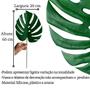 Imagem de 20 Folhagem Costela de Adão em Silicone realista Planta de plástico artificial decoração e enfeites
