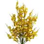 Imagem de 20 Galhos de orquídea artificial chuva de ouro enfeite para sala e quartos - DE8855
