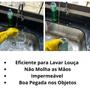 Imagem de 20 Pares Luva Limpeza Multiuso Sanro Boa Aderencia Borracha