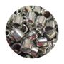 Imagem de 20 peças terminal 12 mm níquel para bijuterias ideal p/  japamala, chaveiro cordão e outros artesanatos em geral