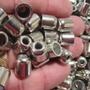 Imagem de 20 peças terminal 12 mm níquel para bijuterias ideal p/  japamala, chaveiro cordão e outros artesanatos em geral