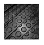 Imagem de 20 Placas Ecobor para piso revestimento emborrachado pastilha moeda 50 x 50 cm