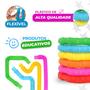 Imagem de 20 Poptube Tubo Fidget Tube Toys Folding Pop It Cor Colorido