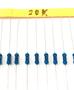 Imagem de 20 Resistor de Precisão 20K 1% 1/4W