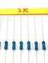 Imagem de 20 Resistor de Precisão 2K 1% 1/4W
