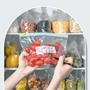 Imagem de 20 Sacos Herméticos Transparente Abre e Fecha Para Alimentos